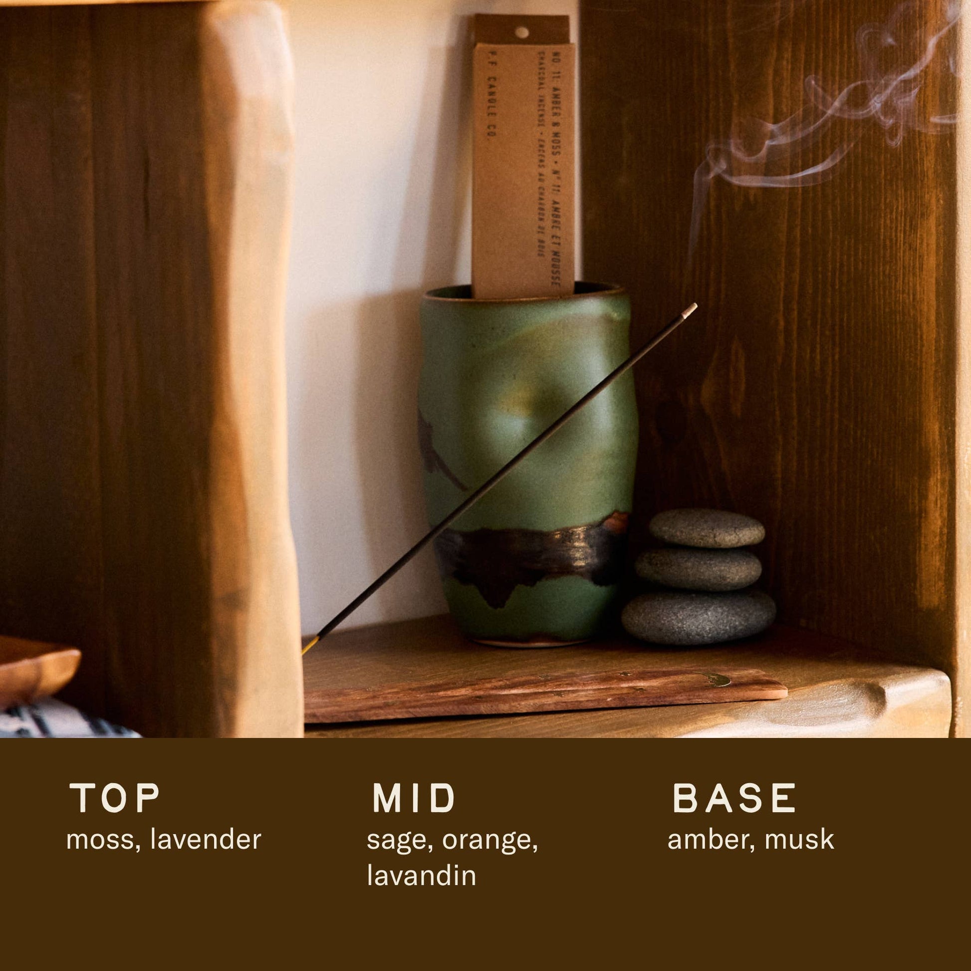 Amber & Moss Incense Sticks 