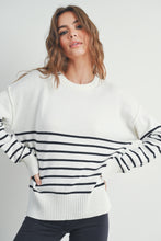 Load image into Gallery viewer, Classic Striped Sweater
