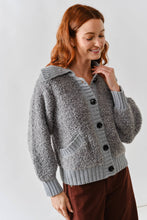 Load image into Gallery viewer, Boucle Button Down Sweater
