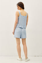 Load image into Gallery viewer, Chambray Boxy Tank

