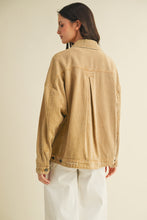 Load image into Gallery viewer, Back Pleated Jacket Mustard Seed
