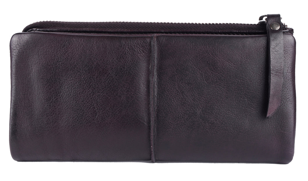 Handcrafted Leather Andi Black Wallet
