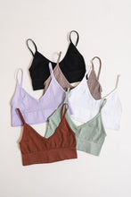 Load image into Gallery viewer, White Basic Low Back Bralette Leto Accessories
