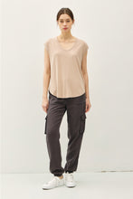 Load image into Gallery viewer, Taupe Bamboo Modal Tee
