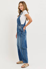 Load image into Gallery viewer, Denim Barrel Leg Overalls
