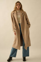 Load image into Gallery viewer, Paid Herringbone Tweed Coat
