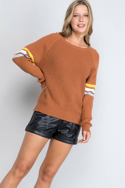Camel Knit Sweater