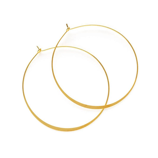 2" Classic Hoop Earrings 