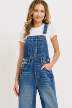 Load image into Gallery viewer, Denim Barrel Leg Overalls
