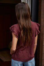 Load image into Gallery viewer, V-Neck Ruffle Blouse
