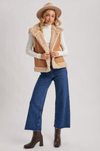 Load image into Gallery viewer, Faux Suede Vest BluIvy
