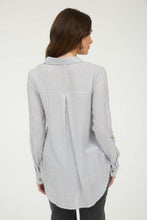 Load image into Gallery viewer, Black Striped Button Down
