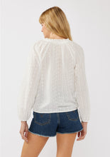 Load image into Gallery viewer, Floral Split Neck Blouse
