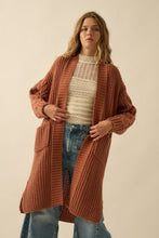Load image into Gallery viewer, Sunburn Chunky Cable Knit Cardigan
