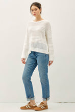 Load image into Gallery viewer, Fisherman Crochet Sweater
