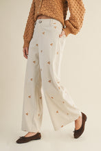 Load image into Gallery viewer, Embroidered Corduroy Pants
