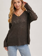 Load image into Gallery viewer, Ash Sheer Loose-Fit Pullover
