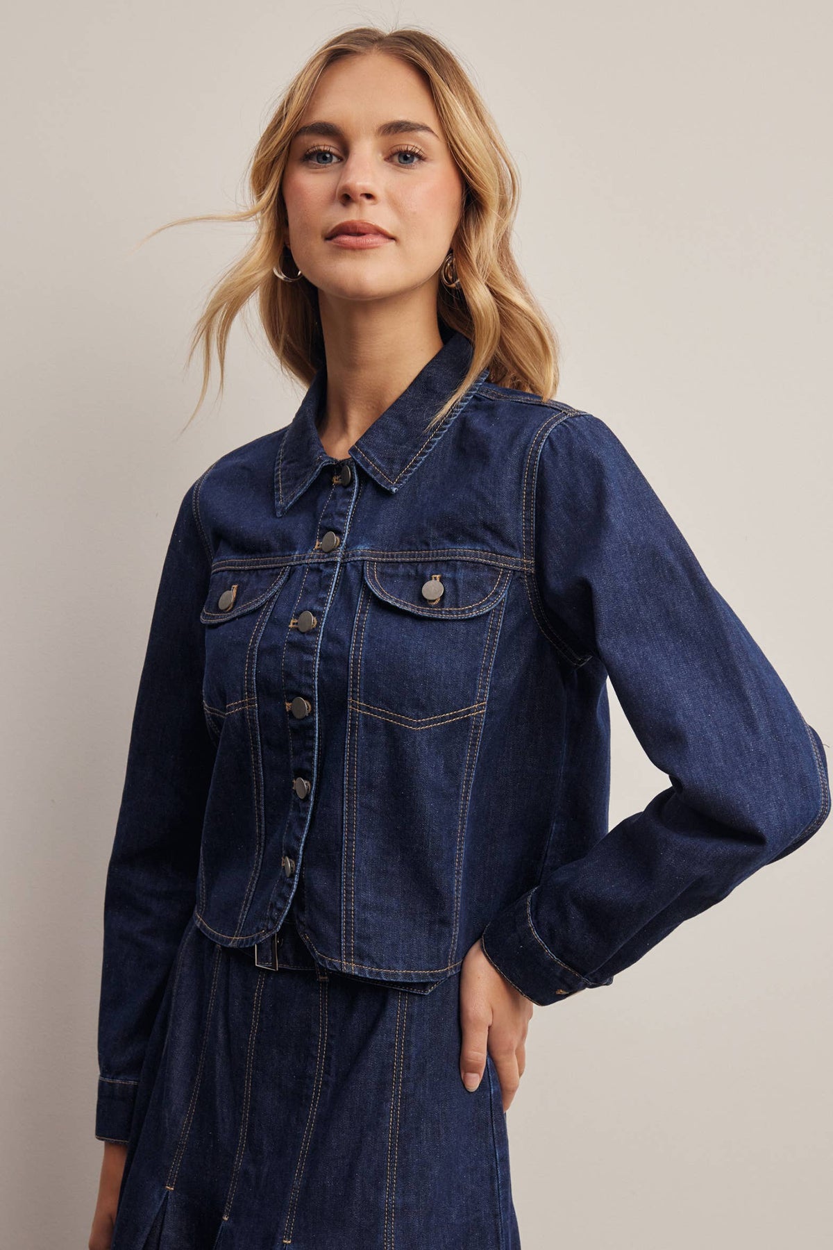 Tailored Denim Jacket