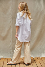 Load image into Gallery viewer, Oversized Cotton Button Down
