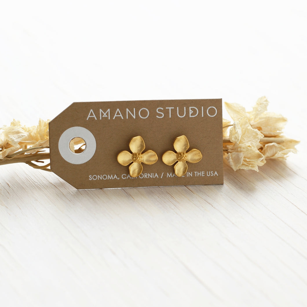 Flower Stud Earrings