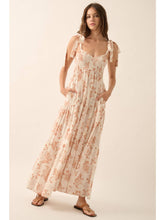 Load image into Gallery viewer, Toile Tiered Maxi Dress
