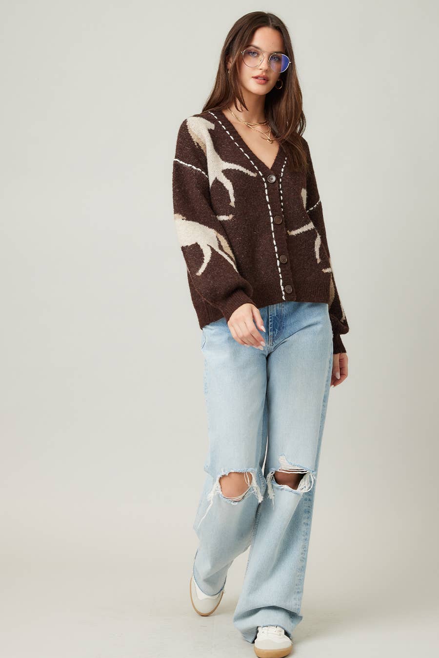 Chocolate Horse Cardigan