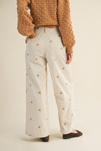 Load image into Gallery viewer, Embroidered Corduroy Pants
