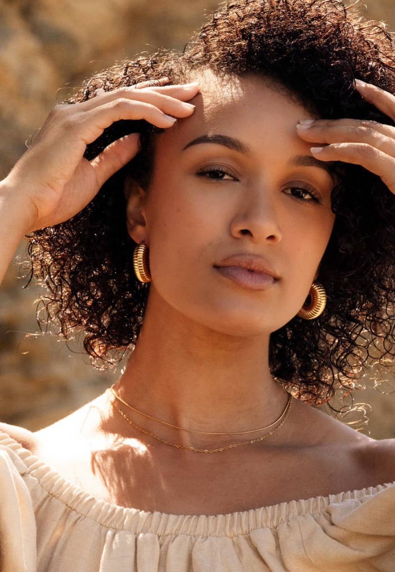 Carmen Hoop Earrings 