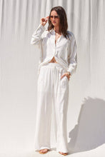 Load image into Gallery viewer, Stripe Linen Shirt Top
