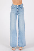 Load image into Gallery viewer, LTJ A-Line Scissor Cut Hem Jeans
