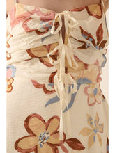 Load image into Gallery viewer, Textured Floral Print Midi Dress

