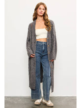 Load image into Gallery viewer, Charcoal Cardigan

