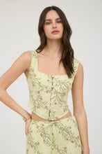 Load image into Gallery viewer, Floral Corset Top

