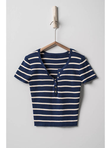 Snap Button Summer Top Urban Daizy