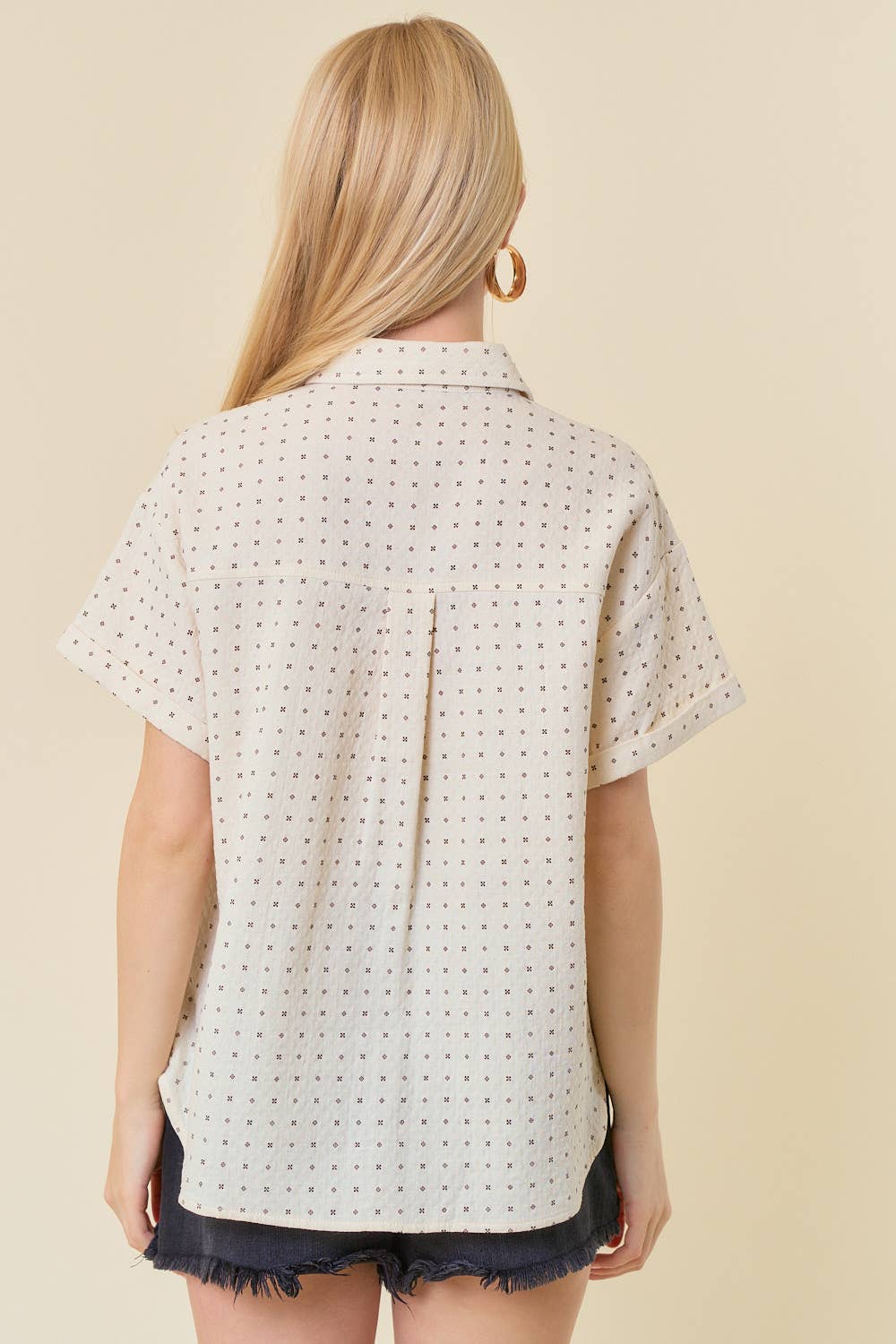 Button Up Utility Style Shirt