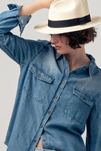 Load image into Gallery viewer, Tencel Chambray Shirt
