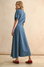 Load image into Gallery viewer, Denim Polka Dot Dress
