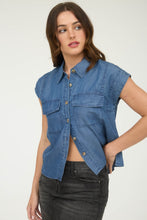 Load image into Gallery viewer, Dark Chambray Shirt
