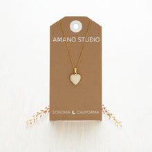 Load image into Gallery viewer, Beige Heart Locket Amano Studio
