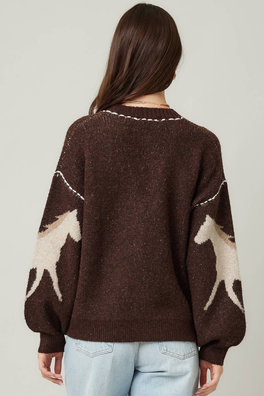 Chocolate Horse Cardigan