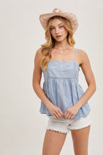 Load image into Gallery viewer, Embroidered Baby Doll Top
