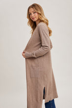 Load image into Gallery viewer, Latte Longline Cardigan
