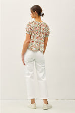 Load image into Gallery viewer, Floral Puff Sleeve Top
