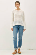 Load image into Gallery viewer, Fisherman Crochet Sweater
