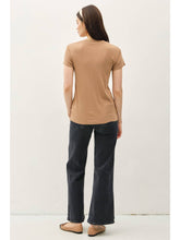 Load image into Gallery viewer, Classic Taupe Short Sleeve Top

