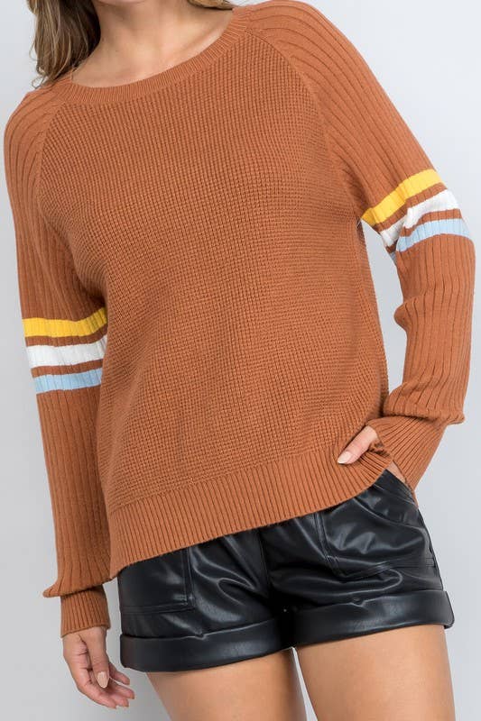 Camel Knit Sweater