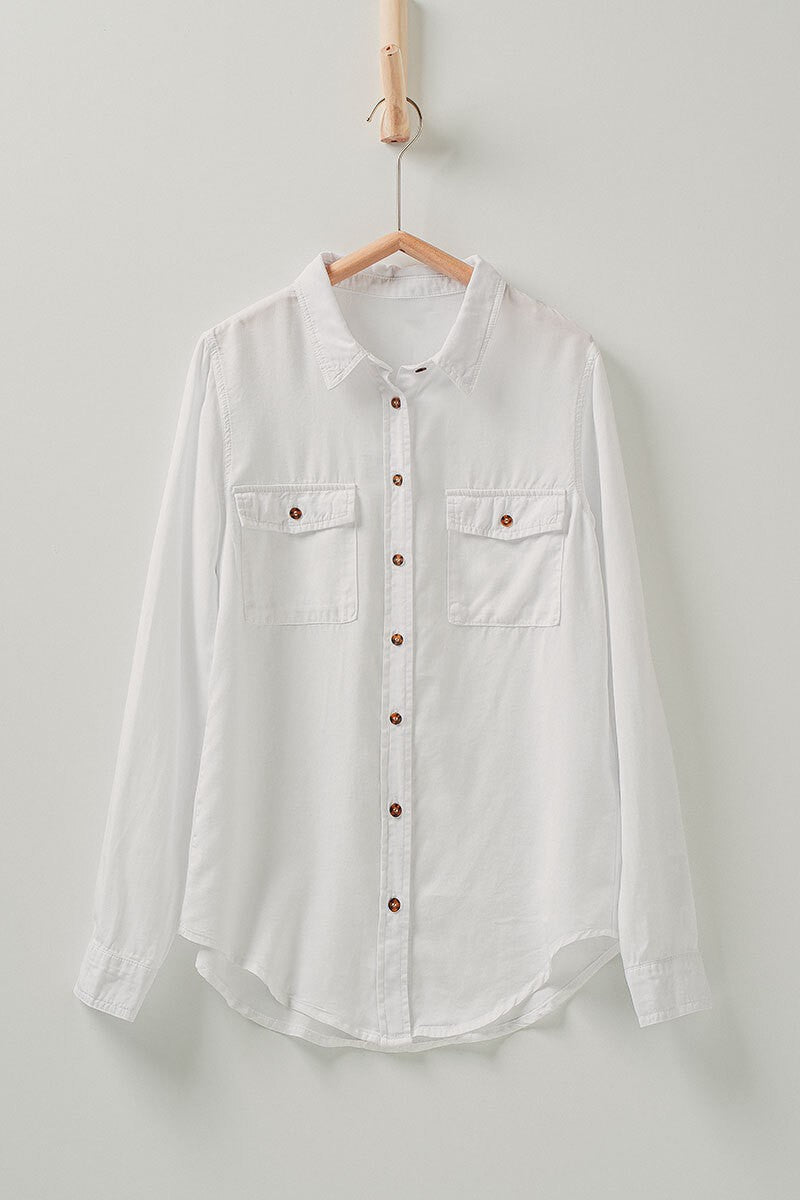 White Button Down Shirt