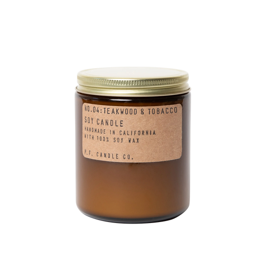 Teakwood & Tobacco Soy Candle - Standard 7.2 oz Bounding Main