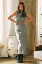 Load image into Gallery viewer, Grey Sweater Maxi Skirt
