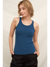 Load image into Gallery viewer, Scoop Neck Tank with Built-in Bra
